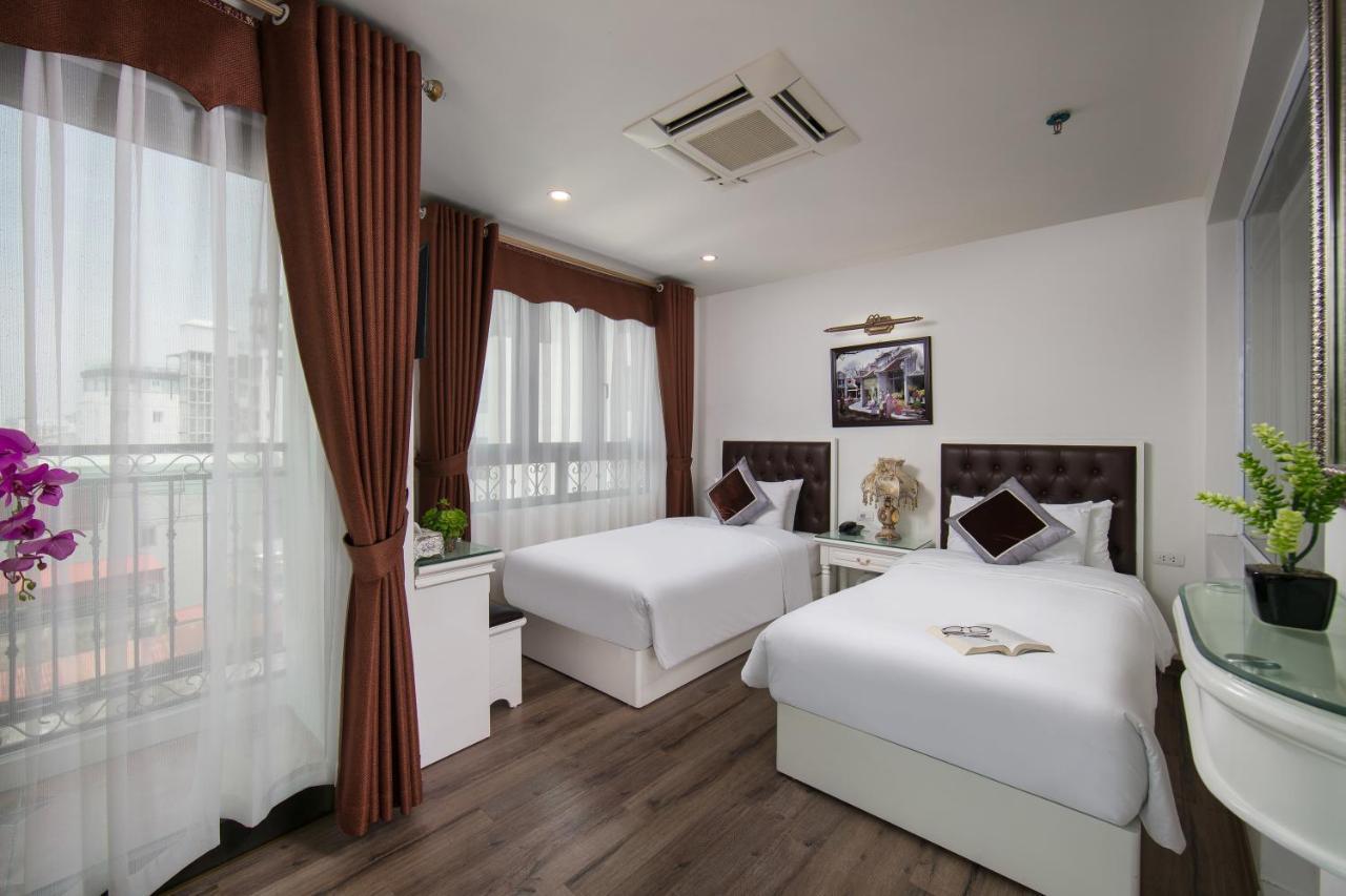 Trangtrang Premium Hotel & Sky Bar Hanoi Exterior foto