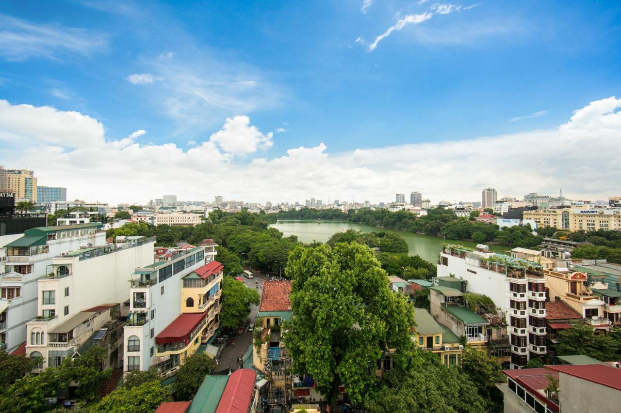 Trangtrang Premium Hotel & Sky Bar Hanoi Exterior foto